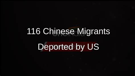 beeg.coom|US deports 116 Chinese migrants in first 'large' flight in 5 years.